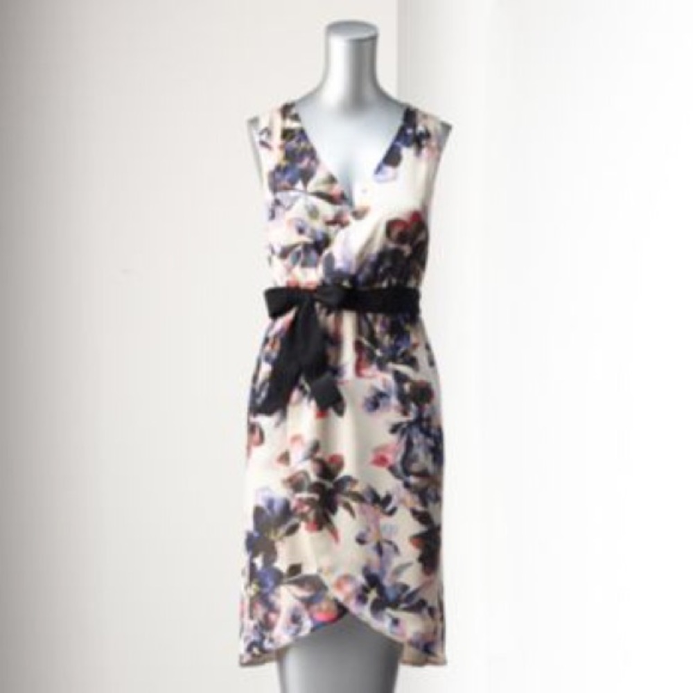 SimplyVera Vera Wang Faux Wrap Dress